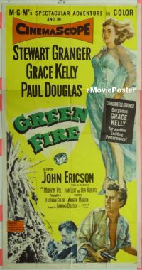 #325 GREEN FIRE 3sh '54 Grace Kelly 