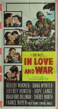#330 IN LOVE & WAR 3sh '58 Wagner, Wynter 