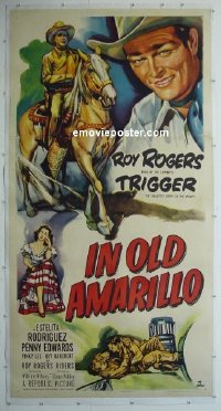 #0552 IN OLD AMARILLO linen 3sh 51 Roy Rogers 