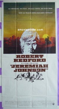 #0343 JEREMIAH JOHNSON 3sh '72 Robert Redford 