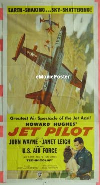 #332 JET PILOT 3sh '57 John Wayne 