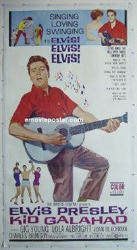 #2011 KID GALAHAD linen 3sh '62 Elvis Presley 