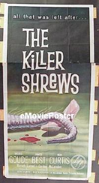 #061 KILLER SHREWS 3sh '59 Goude, Best 