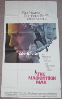 #0368 MACKINTOSH MAN 3sh '73 Paul Newman 