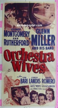 #0394 ORCHESTRA WIVES 3sh R54 Glenn Miller 