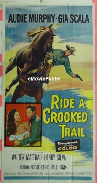 #372 RIDE A CROOKED TRAIL 3sh '58 A. Murphy 