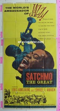 #0411 SATCHMO THE GREAT 3sh '57 Armstrong 