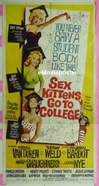 #478 SEX KITTENS GO TO COLLEGE 3sh '60 Doren 