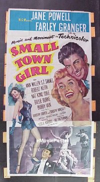 #390 SMALL TOWN GIRL 3sh '53 Powell 
