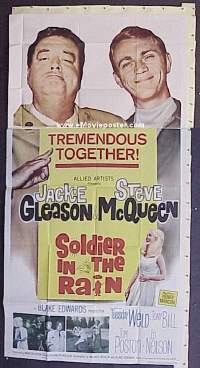 #0421 SOLDIER IN THE RAIN 3sh 64 McQueen,Weld 