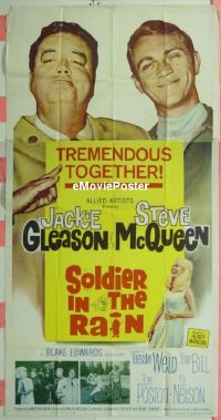 #392 SOLDIER IN THE RAIN 3sh '64 McQueen,Weld 