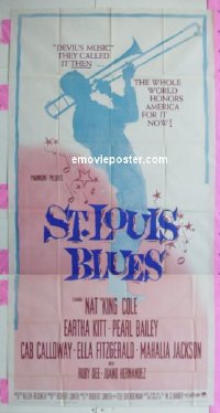 #0424 ST LOUIS BLUES 3sh '58 Nat King Cole 