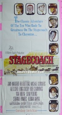#0425 STAGECOACH 3sh '66 Ann-Margret, Buttons 