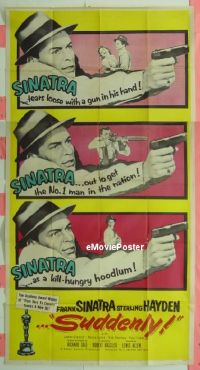 #393 SUDDENLY 3sh '54 Sinatra, Hayden 