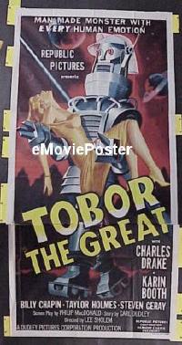#046 TOBOR THE GREAT 3sh '54 funky robot! 