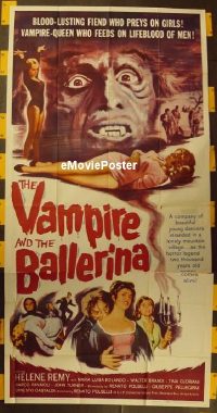 #096 VAMPIRE & THE BALLERINA 3sh '62 Remy 