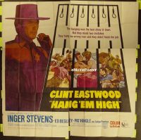 #7782 HANG 'EM HIGH 6sh '68 Clint Eastwood 
