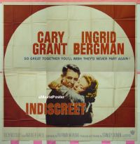 #264 INDISCREET 6sh '58 Grant, Bergman 