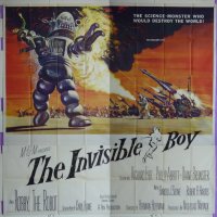 #6024 INVISIBLE BOY 6sh '57 Robby the Robot 