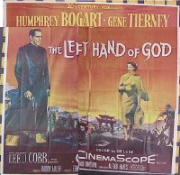 #002 LEFT HAND OF GOD 6sh '55 Bogart 