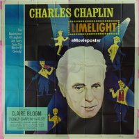 #205 LIMELIGHT 6sh '52 Charlie Chaplin 