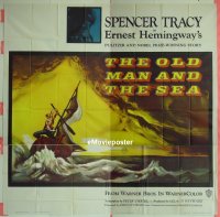 #213 OLD MAN & THE SEA 6sh '58 Spencer Tracy 