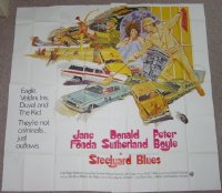 #222 STEELYARD BLUES 6sh '72 Fonda,Sutherland 