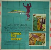 #285 ZORBA THE GREEK 6sh '64 Quinn, Bates 