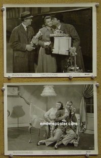#6579 3 LITTLE WORDS 2 8x10s '50 Astaire 
