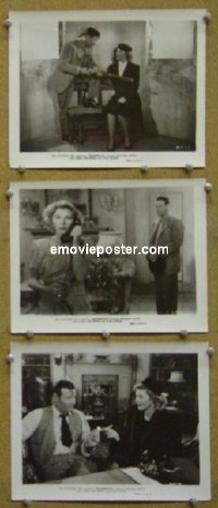 #7031 ACCOMPLICE 3 8x10s '46 Arlen, Ann Borg 