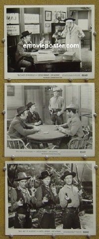 #7049 BAD MEN OF MISSOURI 3 8x10s R56 Morgan 