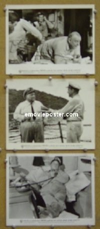 #7107 ENSIGN PULVER 3 8x10s '64 Walker, Ives 