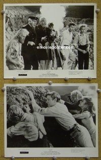 #6783 IN SEARCH OF THE CASTAWAYS 2 8x10s '62 