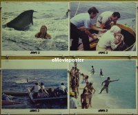#300 JAWS 2 4 color 8x10s '78 Scheider,sharks 