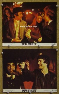 #6144 MEAN STREETS 2 color 8x10 mini LCs '73 