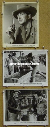 #7207 RIO BRAVO 3 8x10s '59 John Wayne 