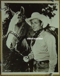 #163 ROY ROGERS 8x10 great candid! 