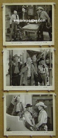#7221 SHADOWS OF THE WEST 3 8x10s '49 Wilson 