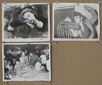 #873 STROMBOLI three 8x10s '50 Ingrid Bergman 