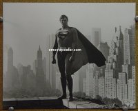 #3727 SUPERMAN 8x10 #2 '78 Reeve on ledge! 