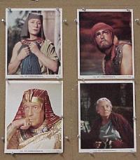 #460 10 COMMANDMENTS 4 color 8x10s '56 Heston 