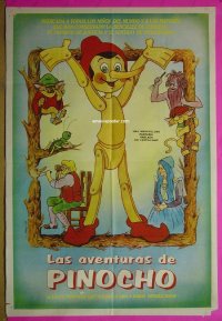 #6303 ADVENTURES OF PINOCCHIO Argent '78 