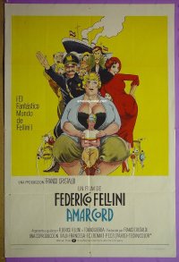 #6307 AMARCORD Argent '74 Fellini classic! 