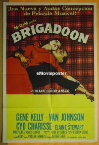 #258 BRIGADOON Argentinean '54 Gene Kelly 