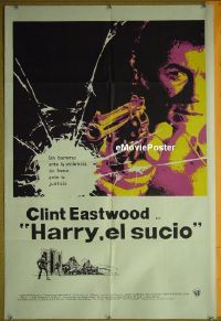#128 DIRTY HARRY Argentinean '71 Eastwood
