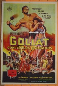 #133 GOLIATH & THE BARBARIANS Argentinean