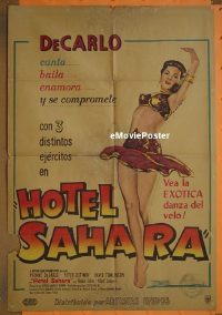 #113 HOTEL SAHARA Argentinean'51 De Carlo