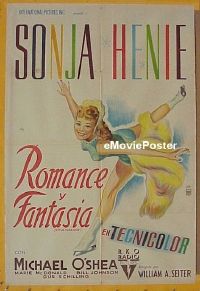 #115 IT'S A PLEASURE Argentinean poster '45 