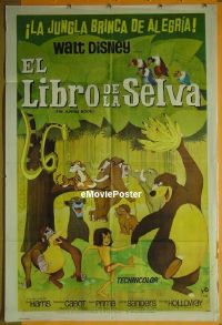 #158 JUNGLE BOOK Argentinean '67 Disney