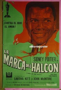 #357 MARK OF THE HAWK Argentinean '58 Poitier 